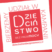 plakat dzieciństwo bez przemocy