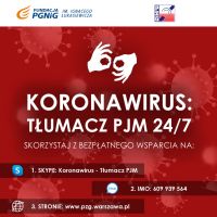 Tłumacz POLSKI JĘZYK MIGOWY dla całej Polski