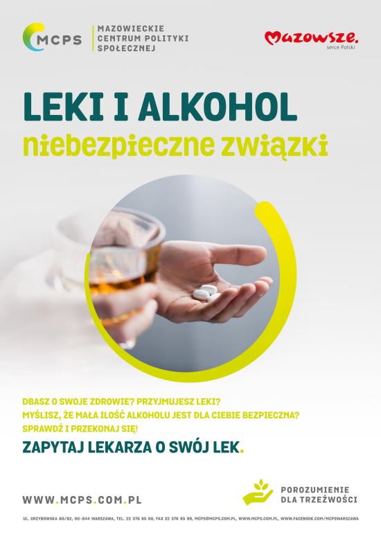 Leki i alkohol - niebezpieczne związki